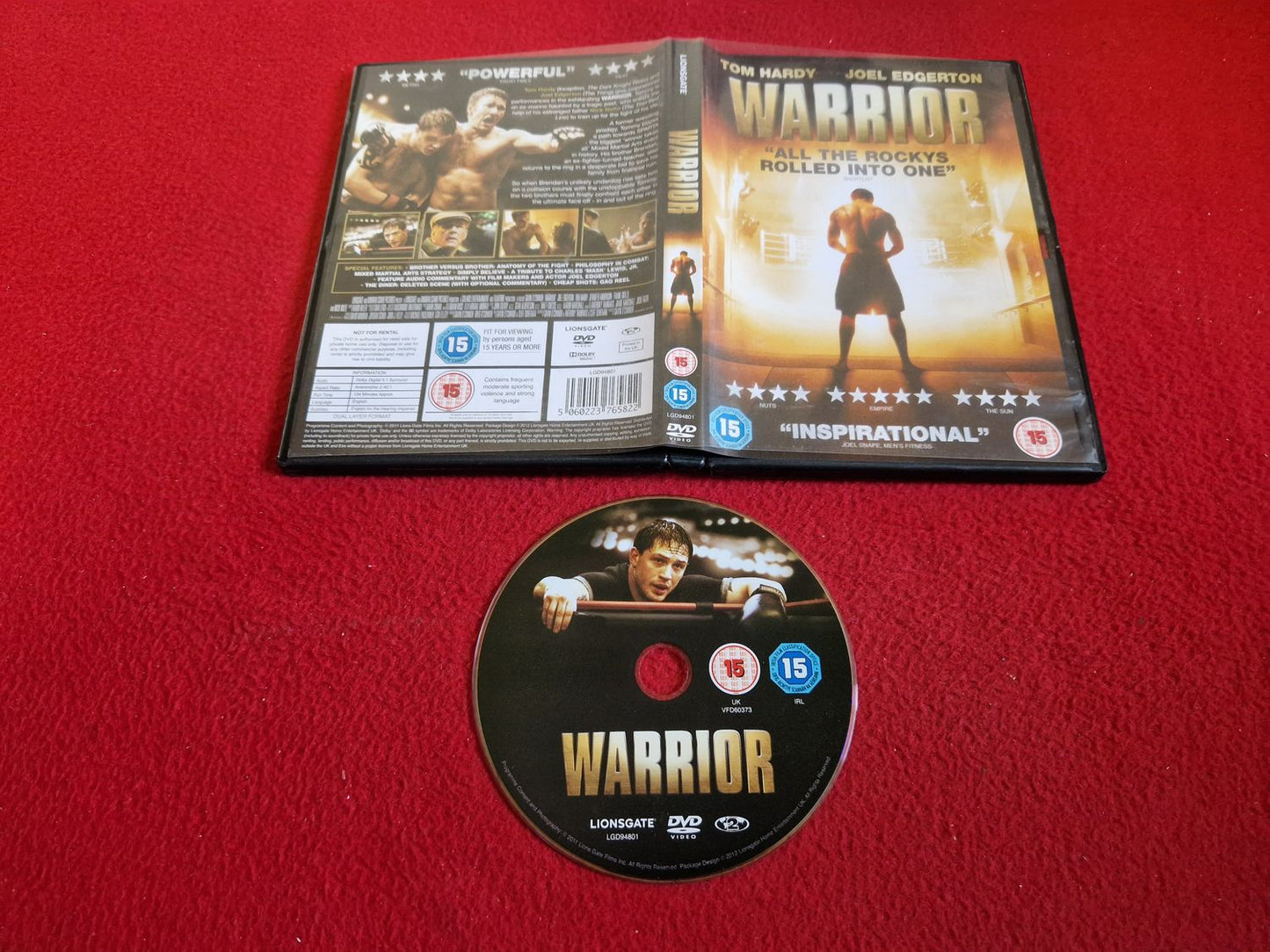 WARRIOR DVD