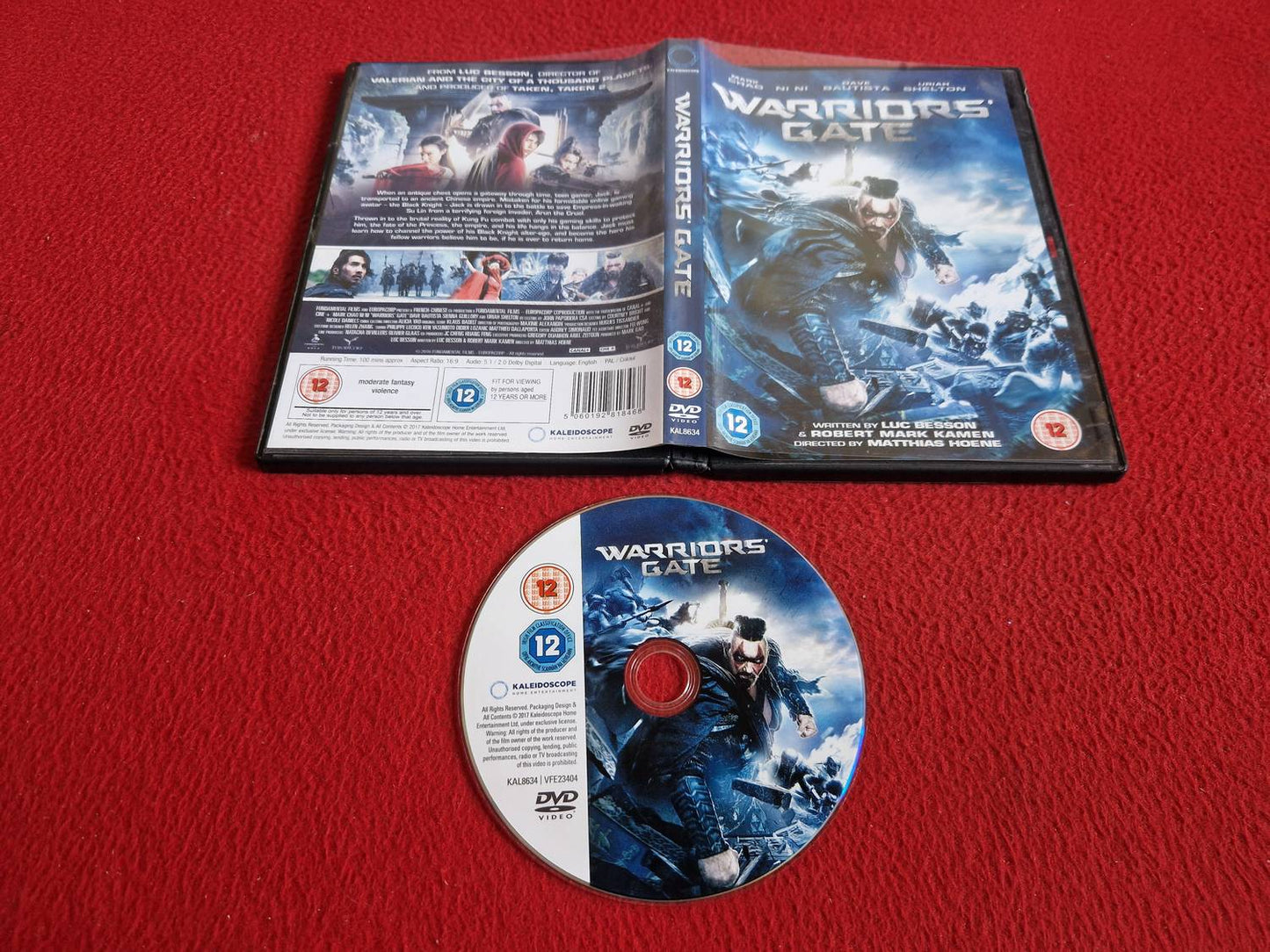WARRIOR'S GATE DVD