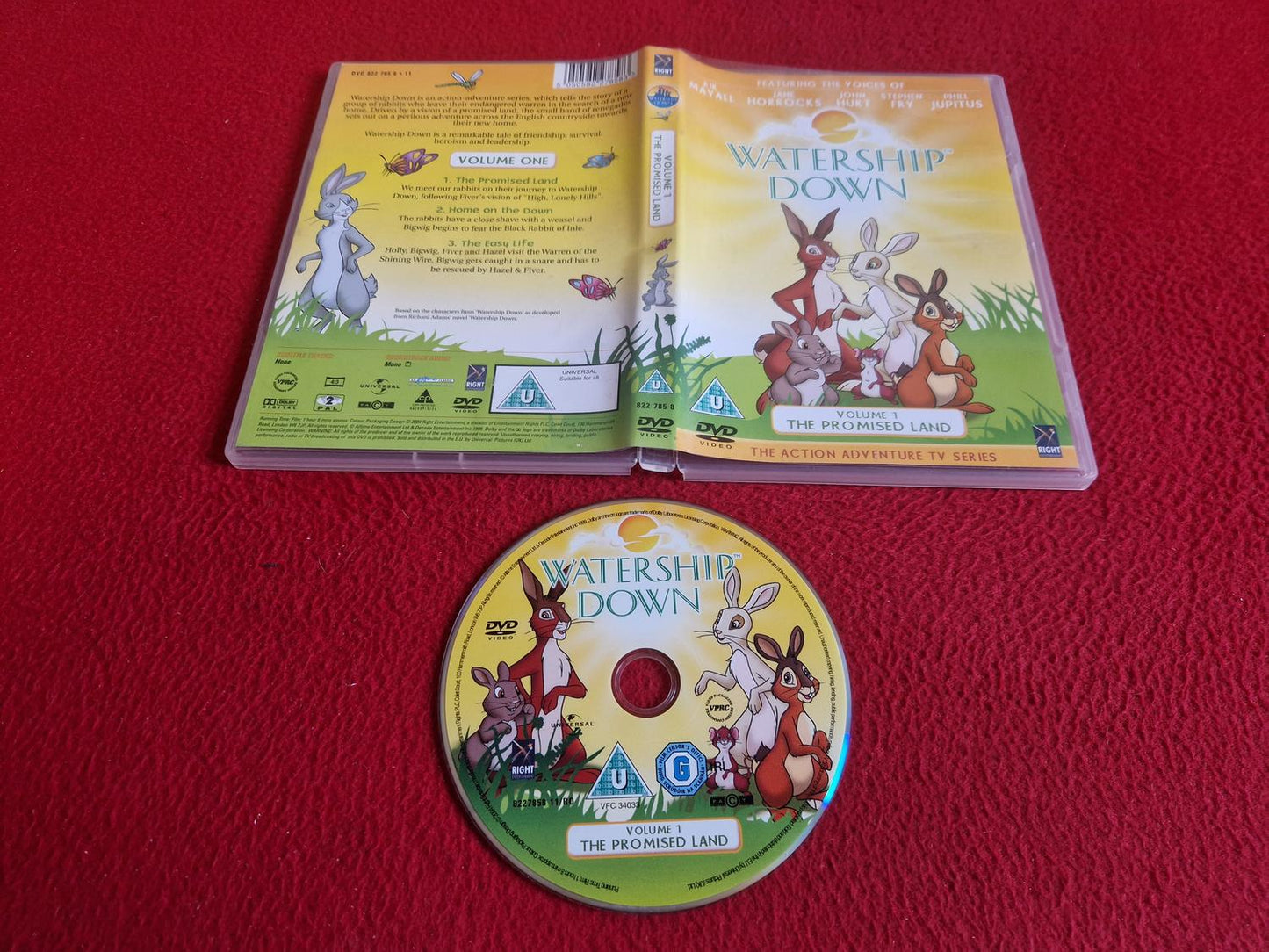 WATERSHIP DOWN VOLUME 1 THE PROMISED LAND DVD