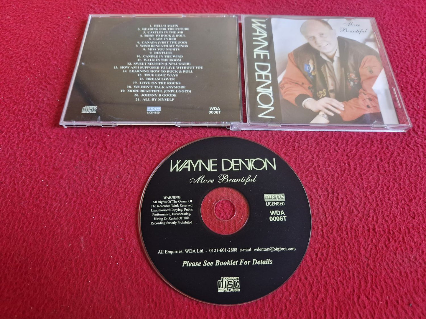 WAYNE DENTON MORE BEAUTIFUL CD