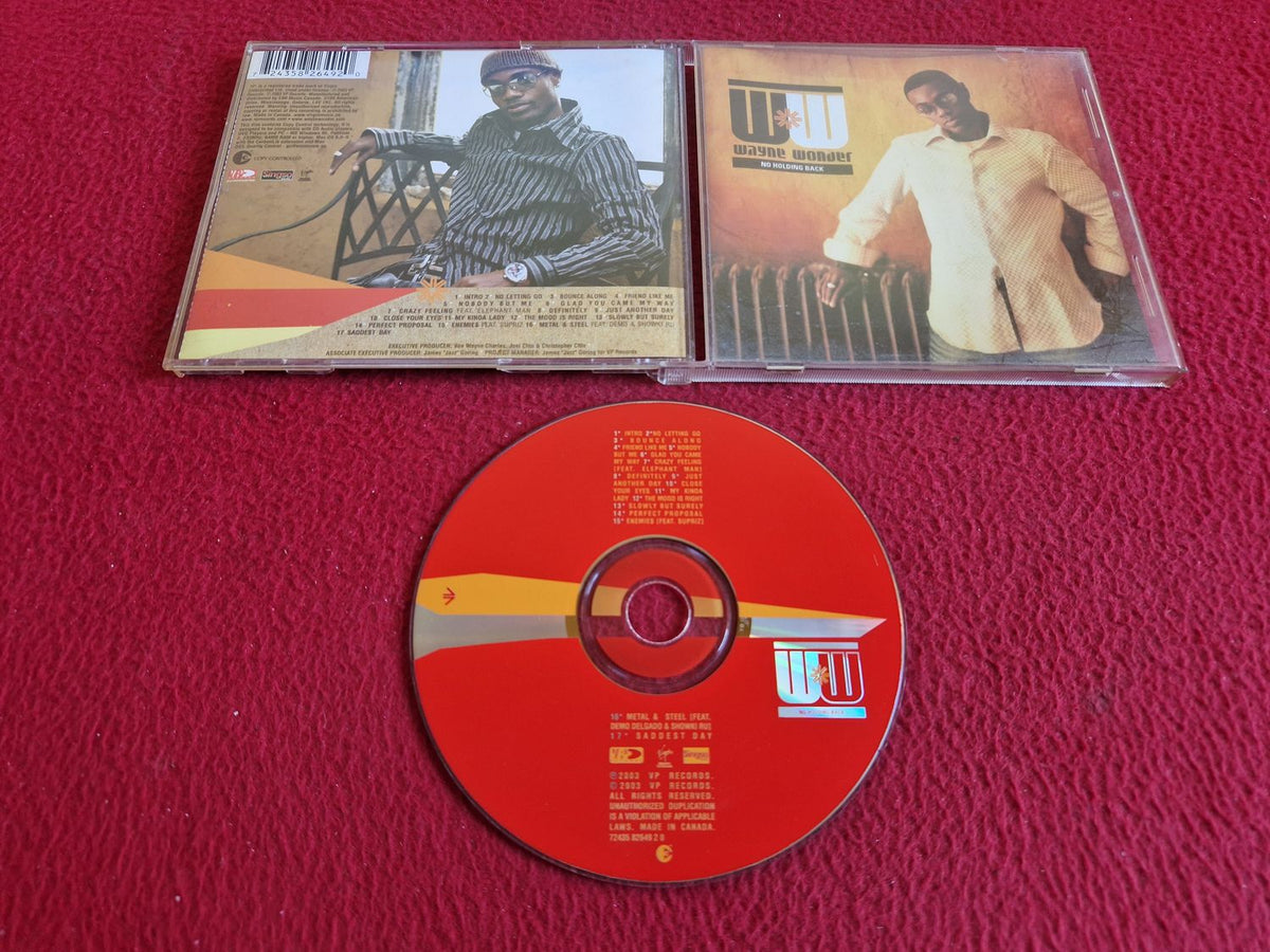 WAYNE WONDER NO HOLDING BACK CD