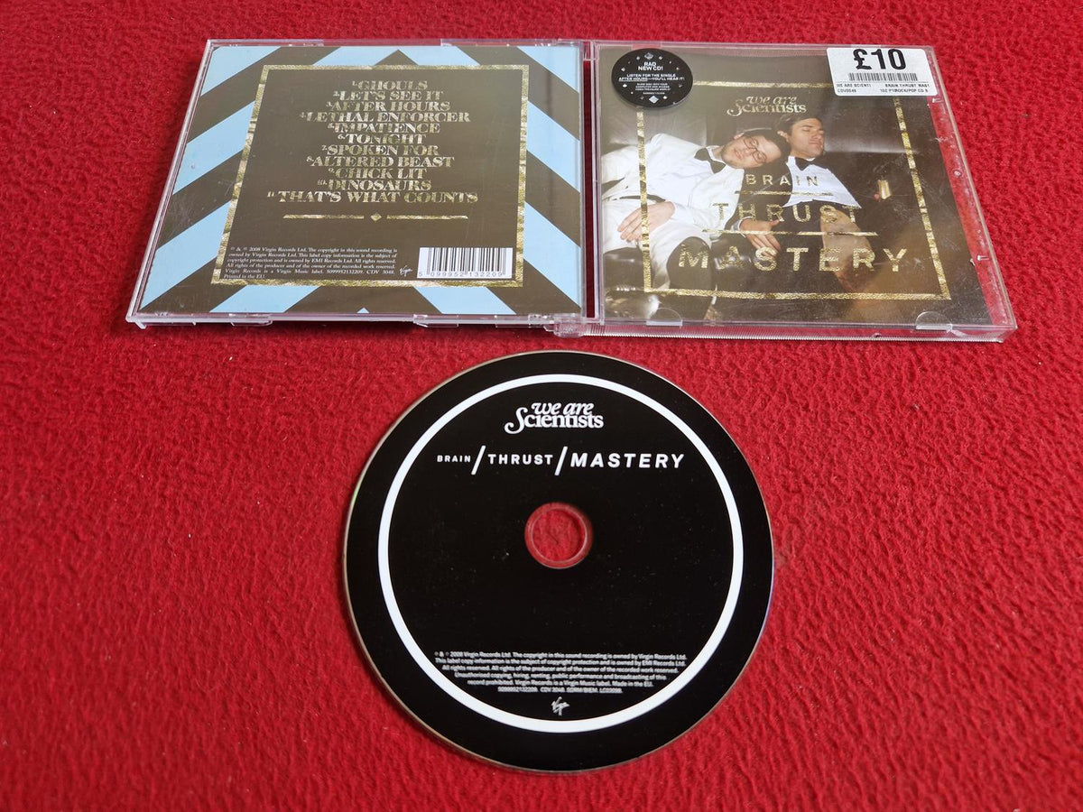 WE ARE SCIENTISTS BRAIN / THRUST / MASTERY CD
