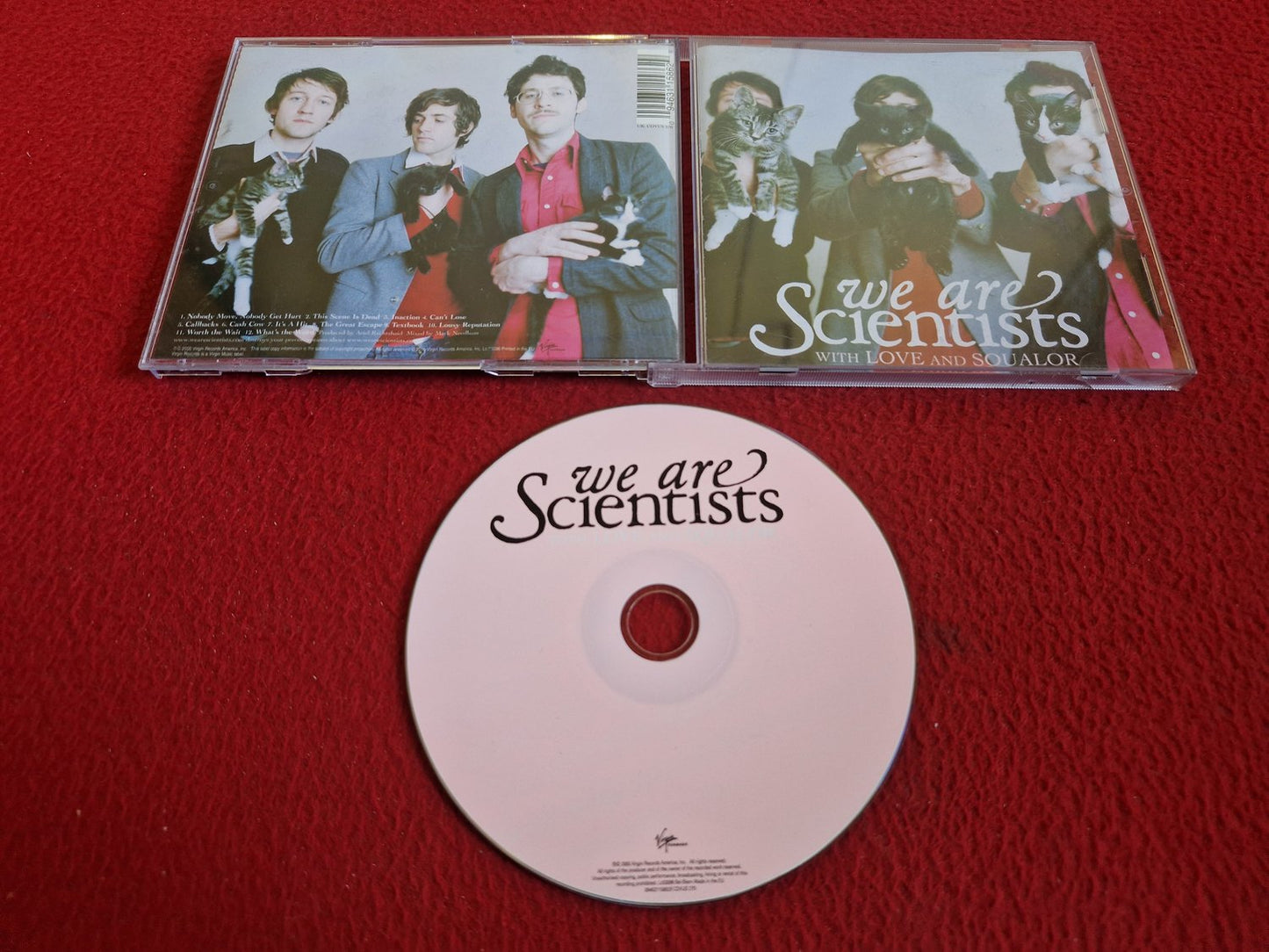 WE ARE SCIENTISTS WITH LOVE AND SQUALOR CD