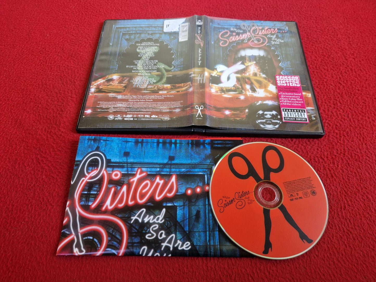 WE ARE SCISSOR SISTERS AND SO ARE YOU DVD