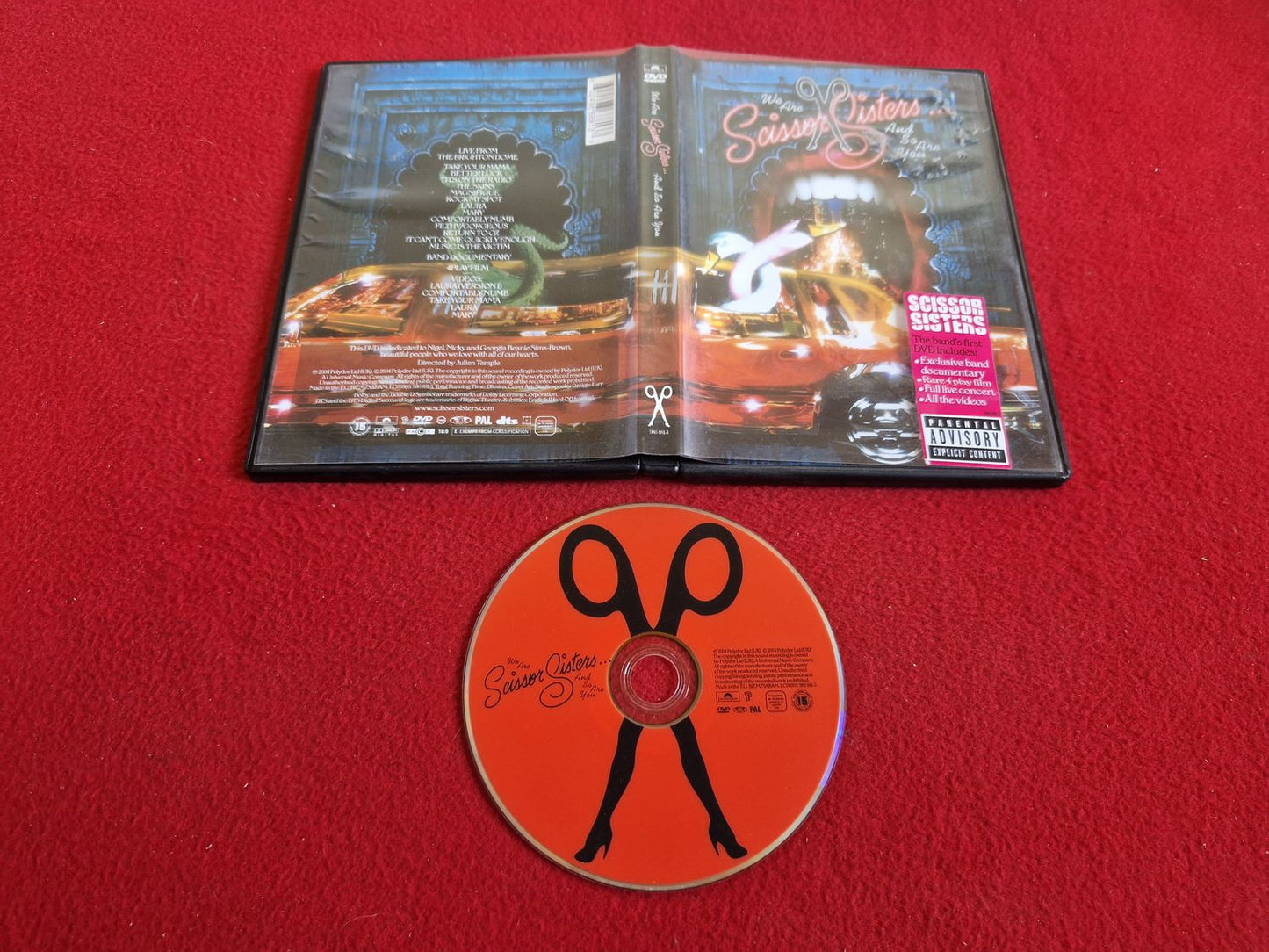 WE ARE SCISSOR SISTERS AND SO ARE YOU till DVD