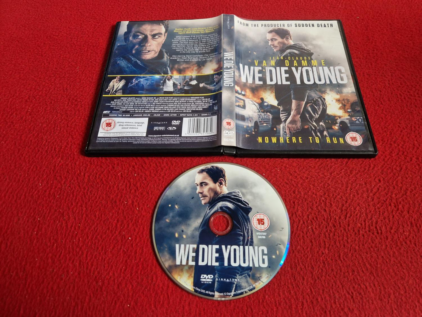WE DIE YOUNG DVD