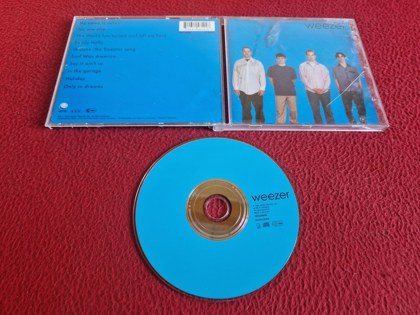 WEEZER THE BLUE ALBUM CD