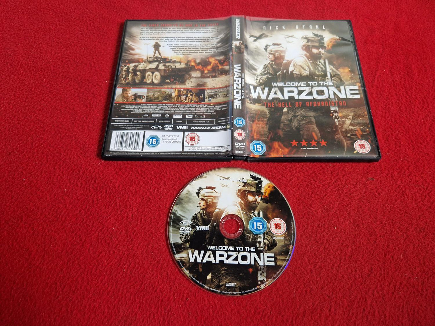 WELCOME TO THE WARZONE DVD