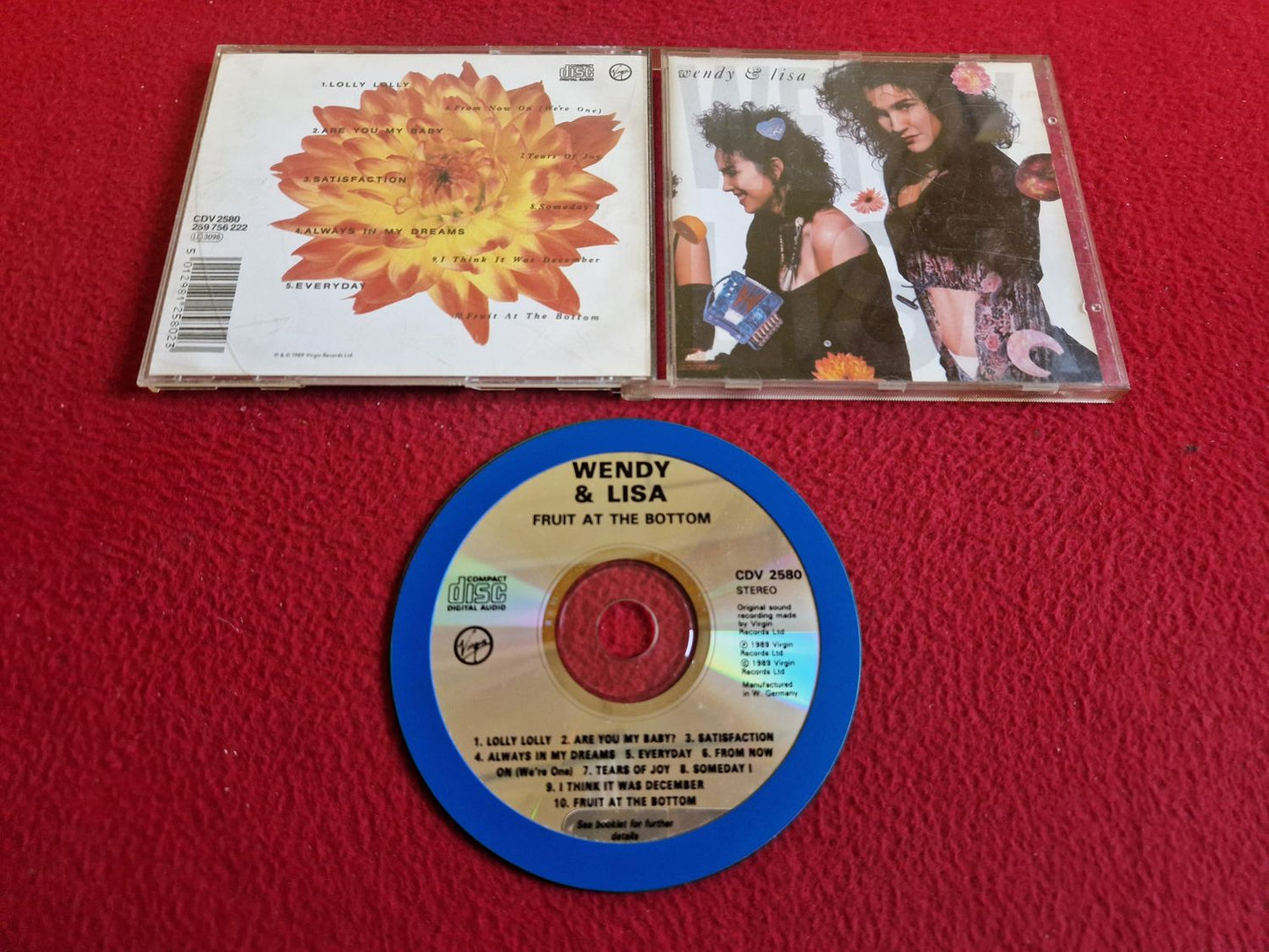 WENDY & LISA FRUIT AT THE BOTTOM CD