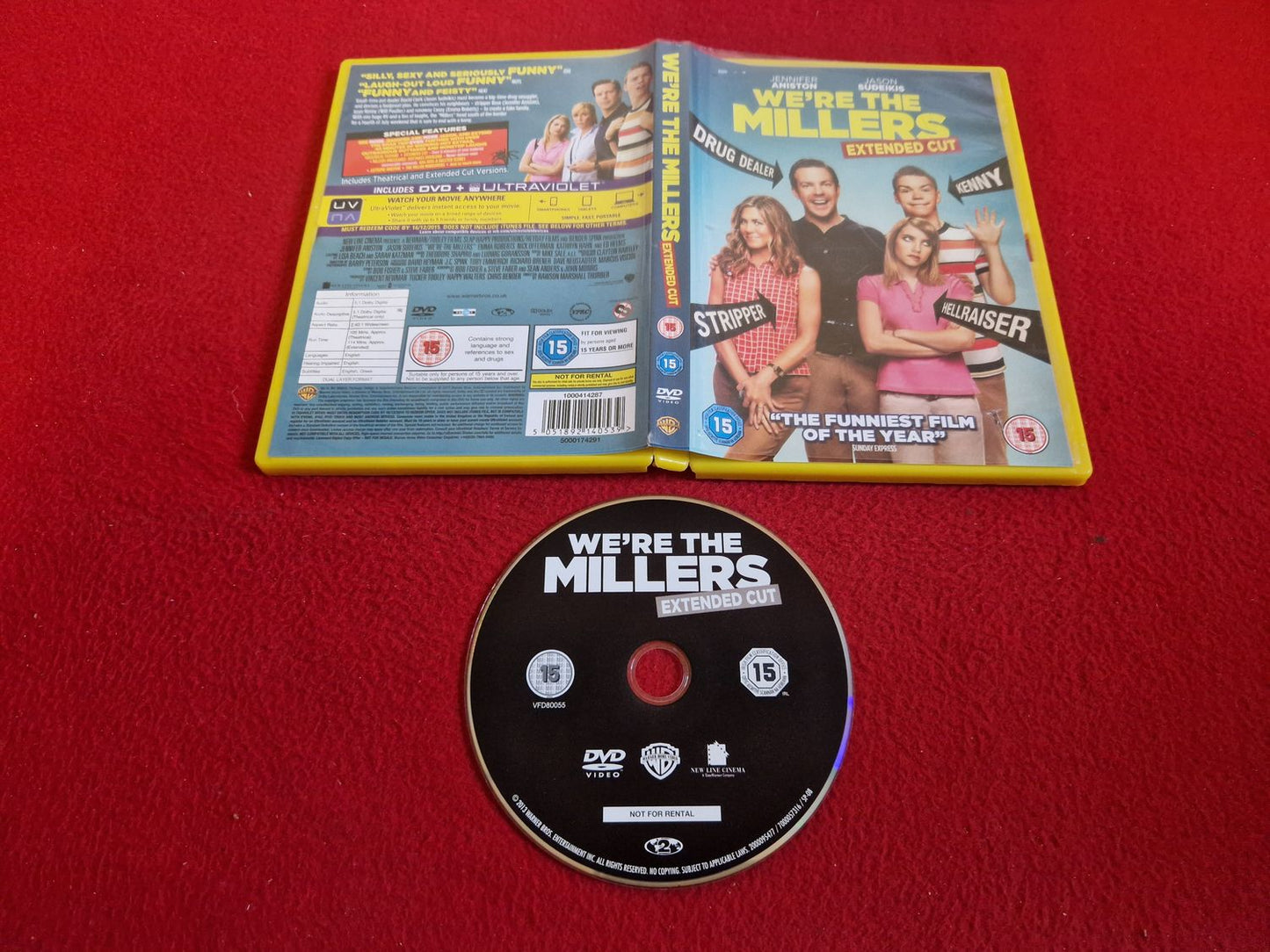 WE'RE THE MILLERS DVD