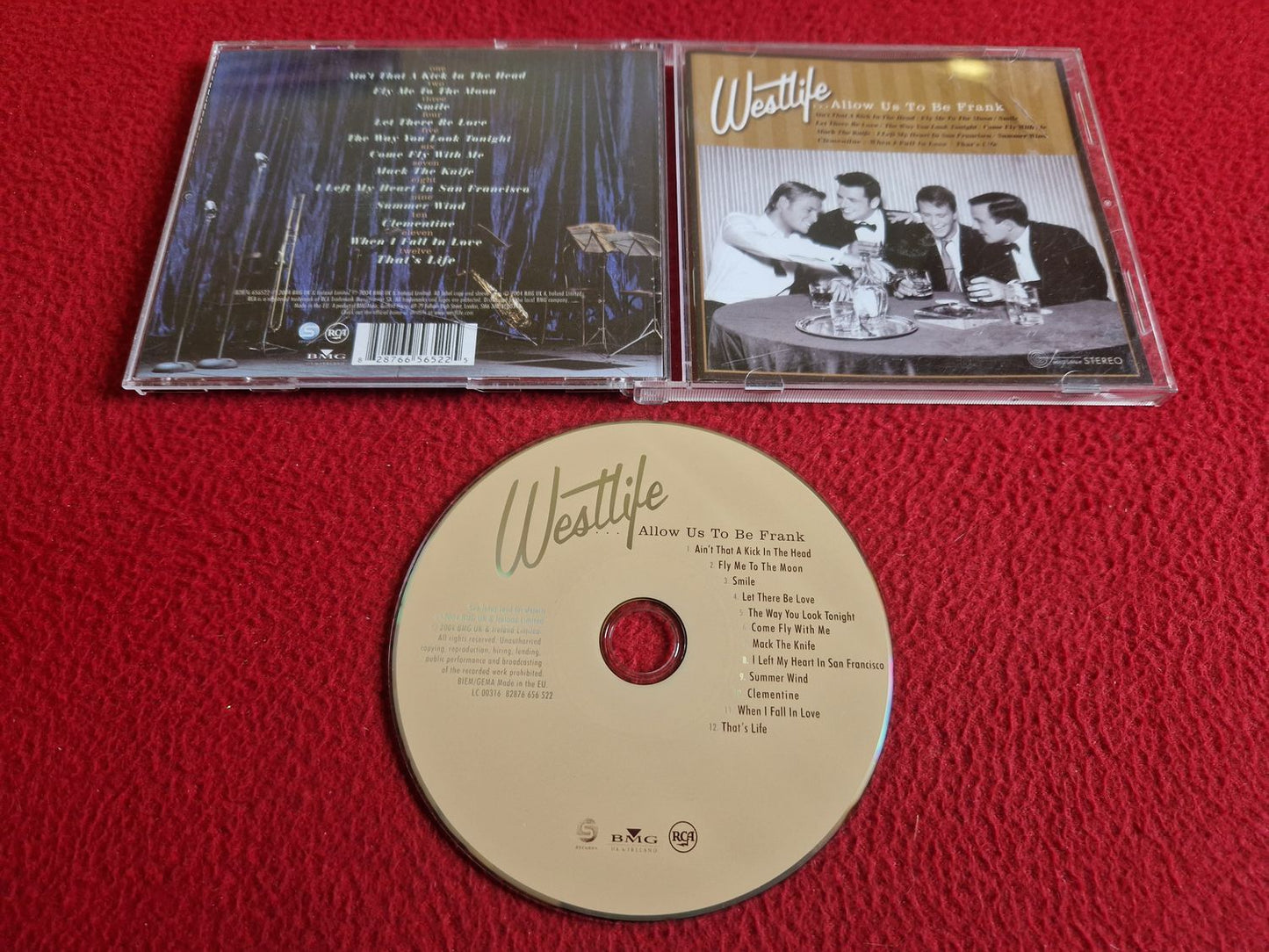 WESTLIFE ALLOW US TO BE FRANK CD