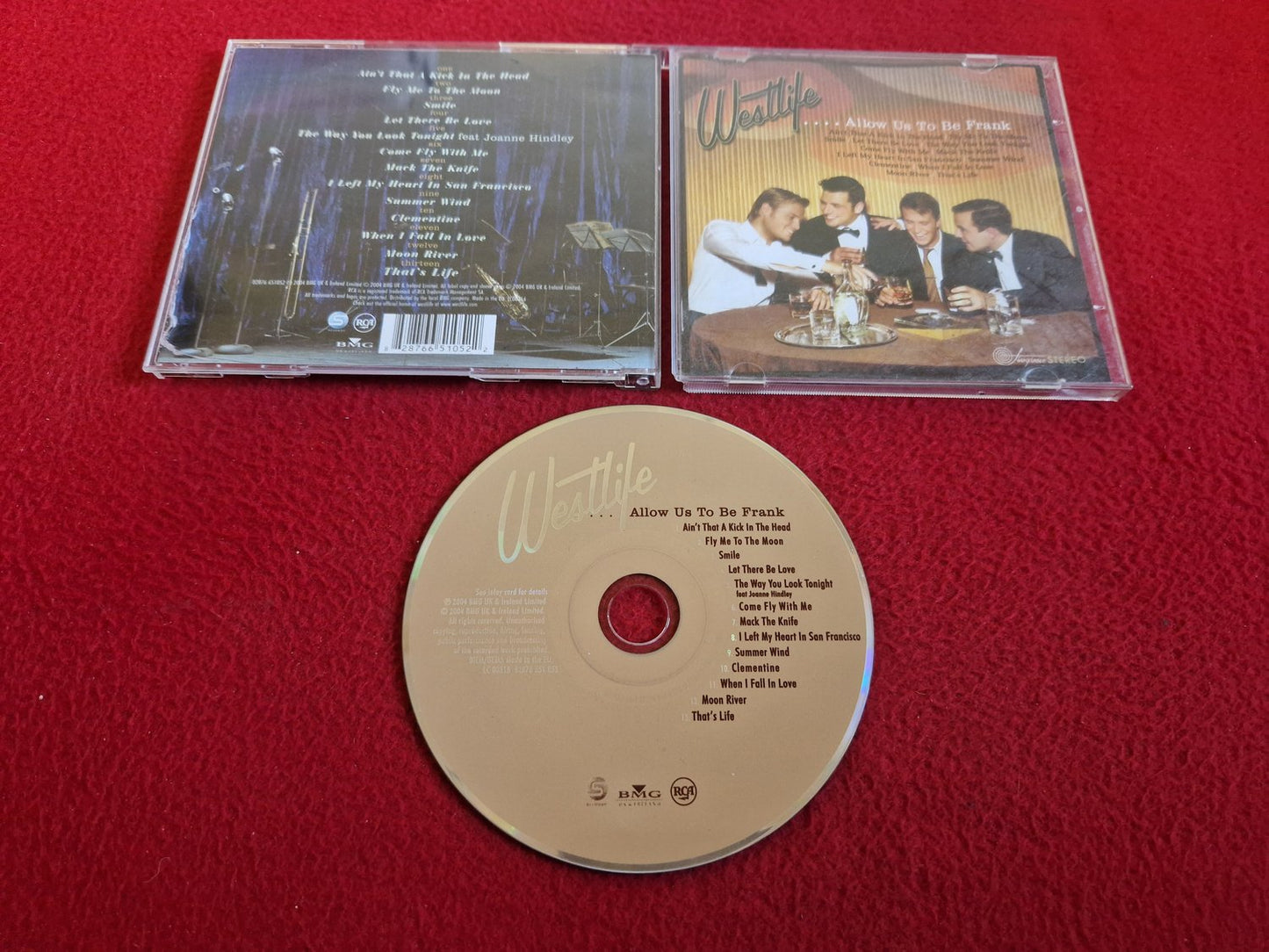 WESTLIFE ALLOW US TO BE FRANK CD
