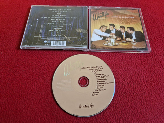 WESTLIFE ALLOW US TO BE FRANK CD
