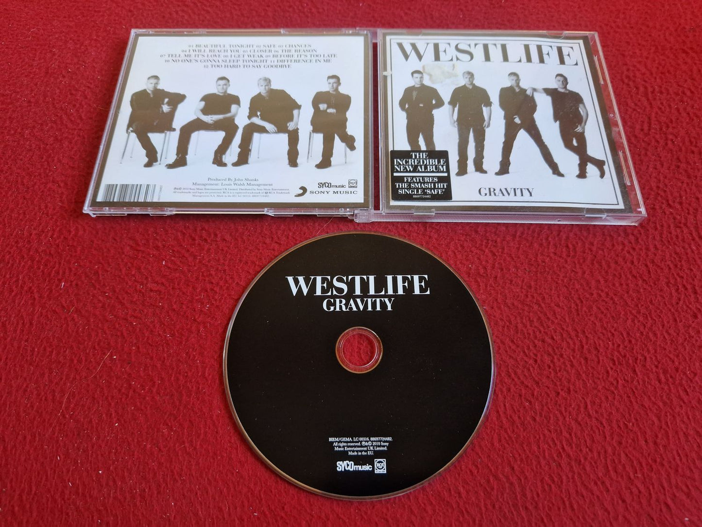WESTLIFE GRAVITY CD