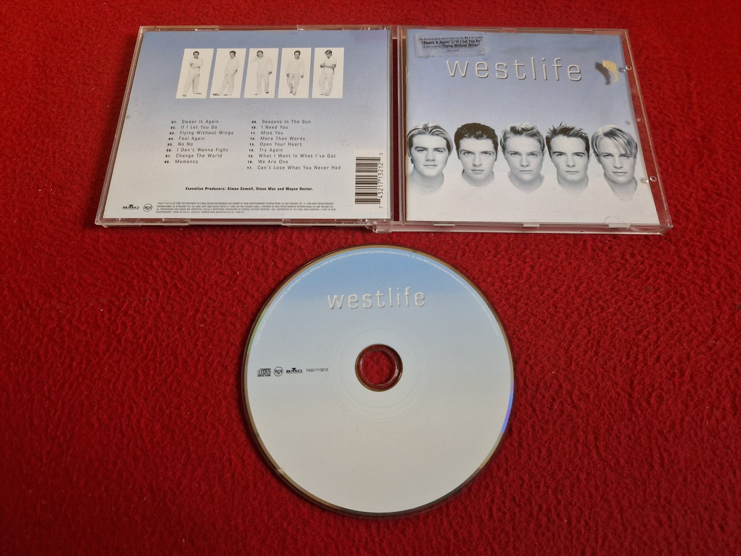 WESTLIFE - WESTLIFE CD