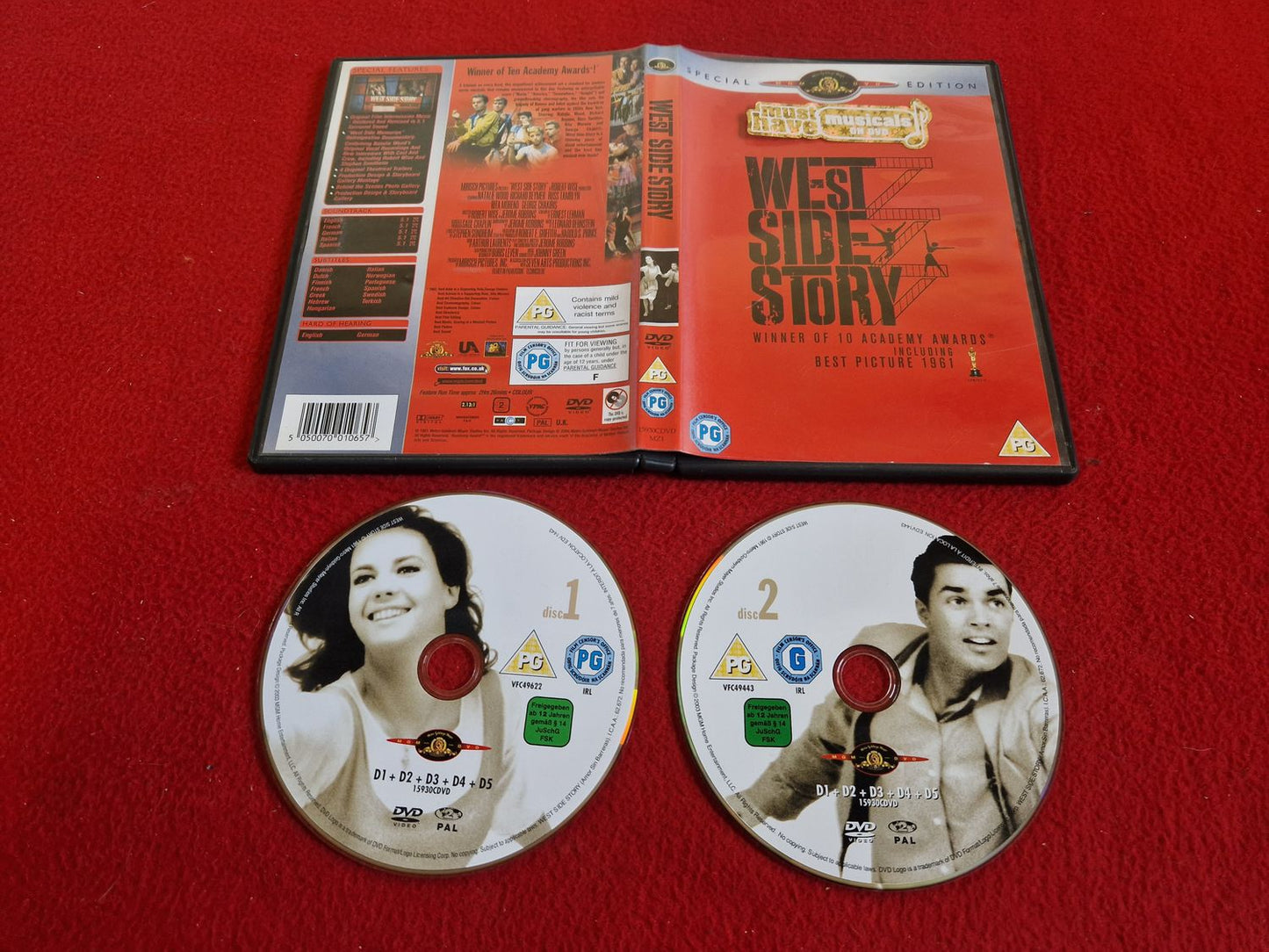 WEST SIDE STORY DVD