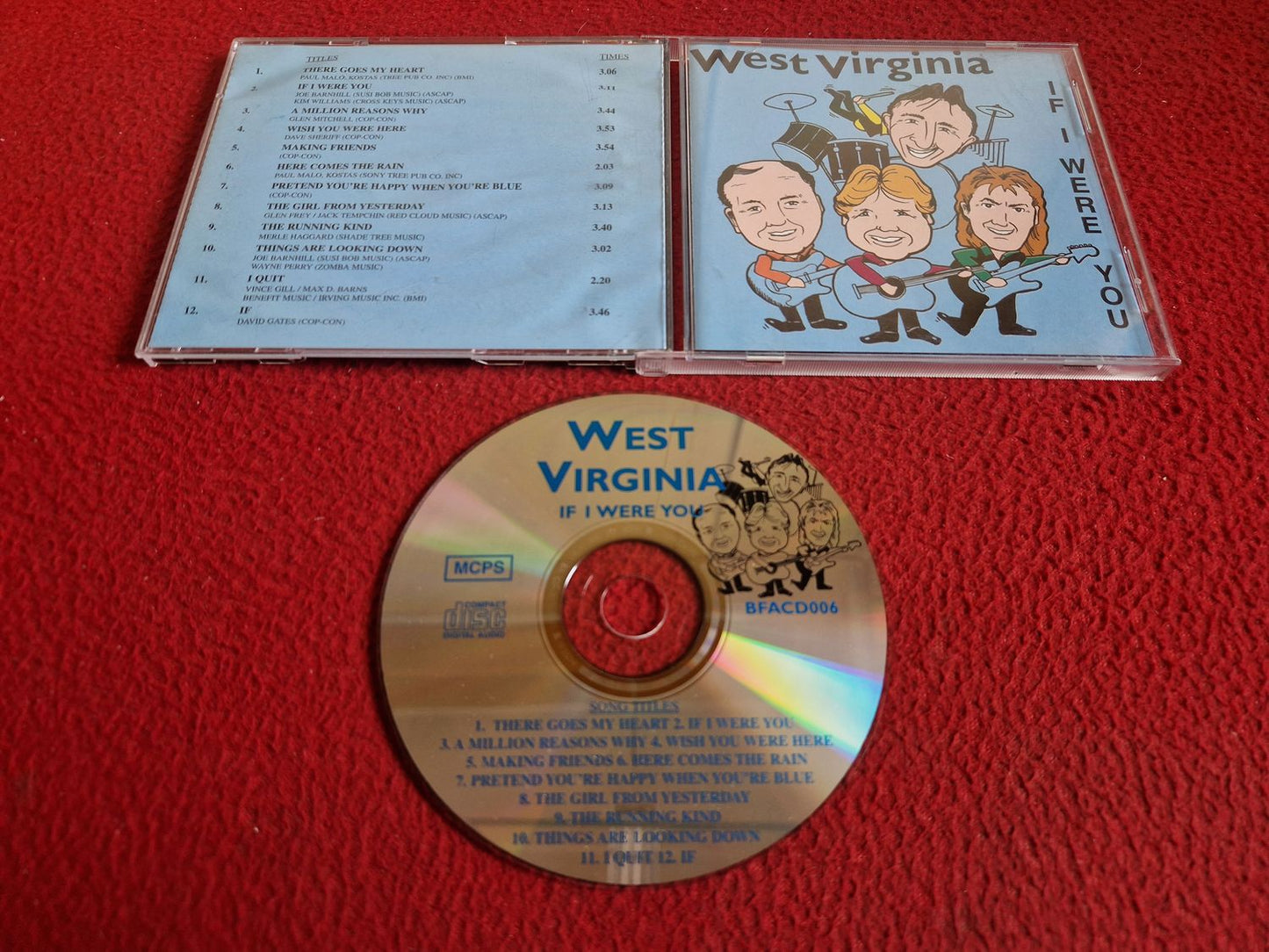 WEST VIRGINIA IF I WERE YOU CD