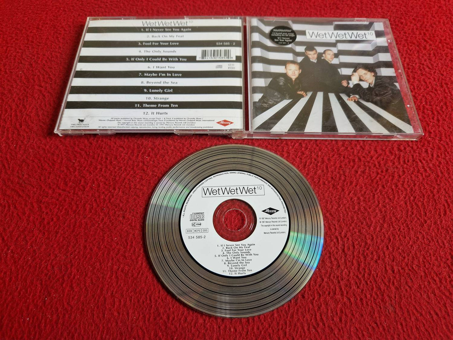 WET WET WET 10 CD