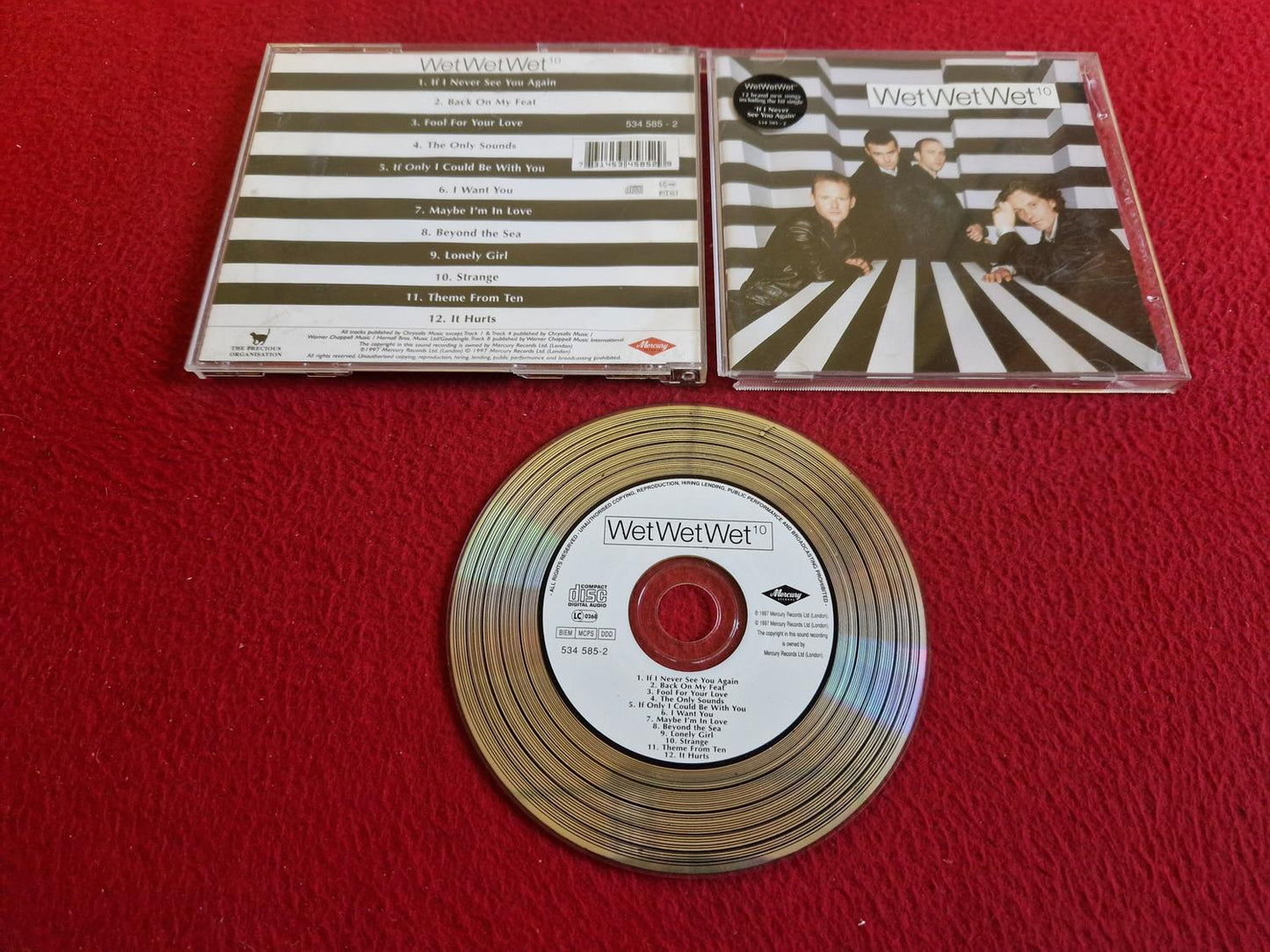 WET WET WET 10 CD