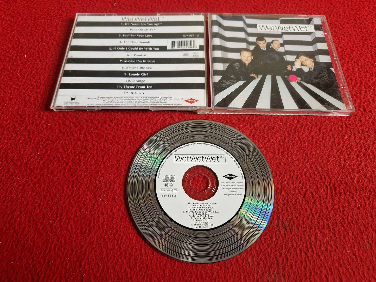 WET WET WET 10 CD
