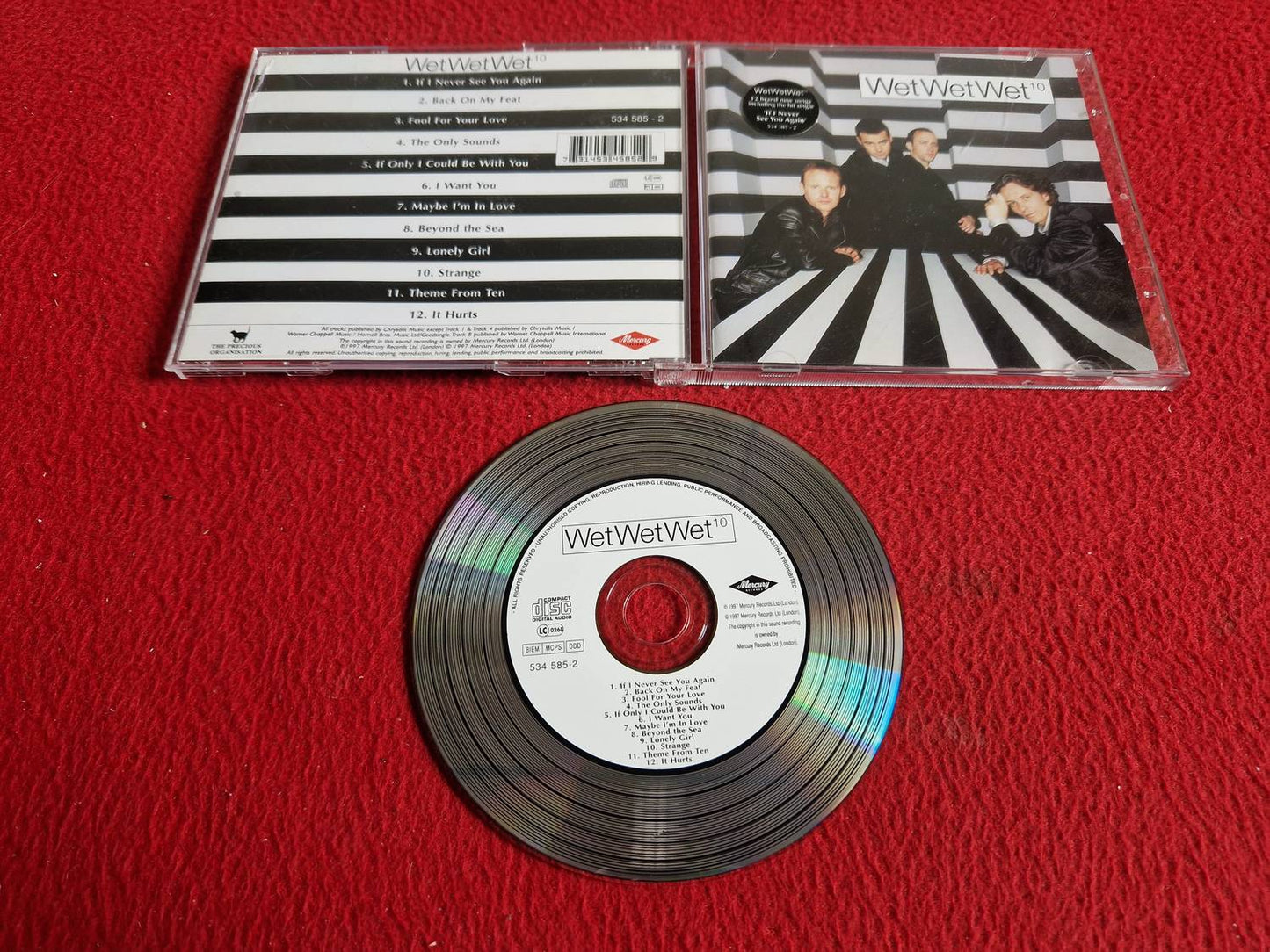 WET WET WET 10 CD