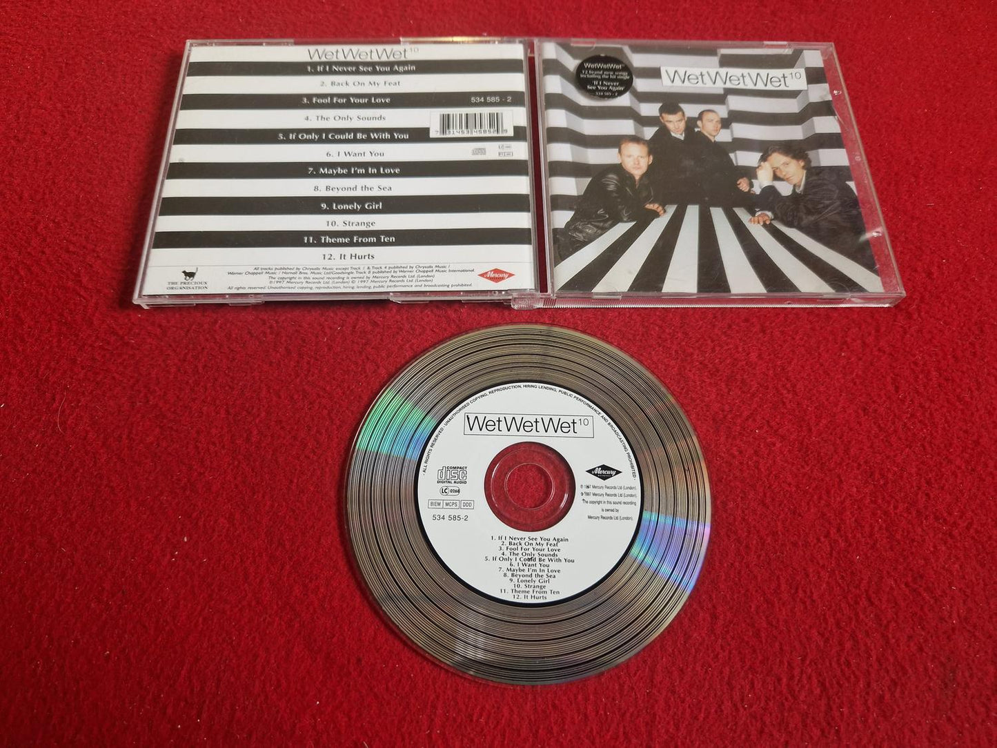 WET WET WET 10 till CD