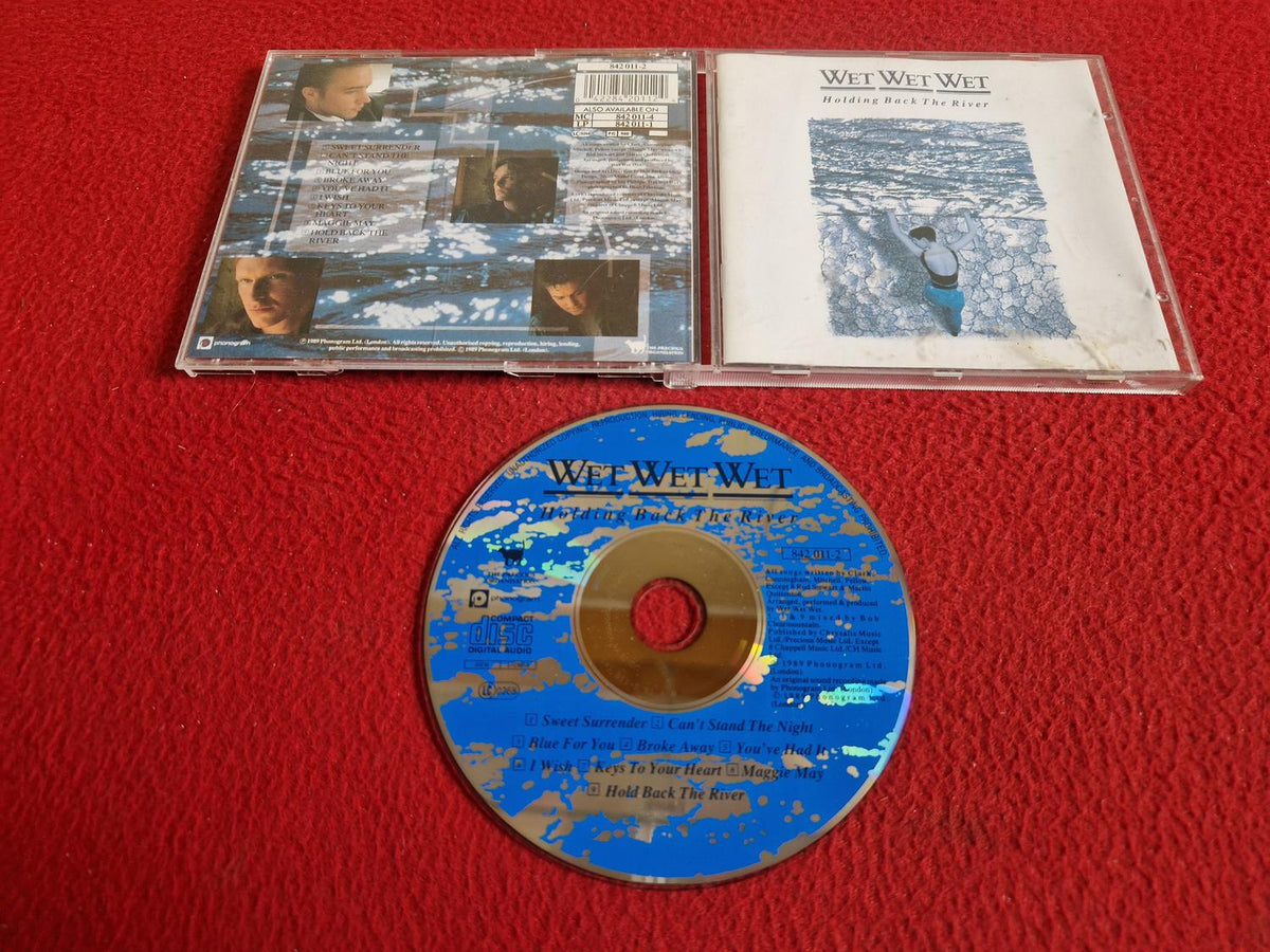 WET WET WET HOLDING BACK THE RIVER CD