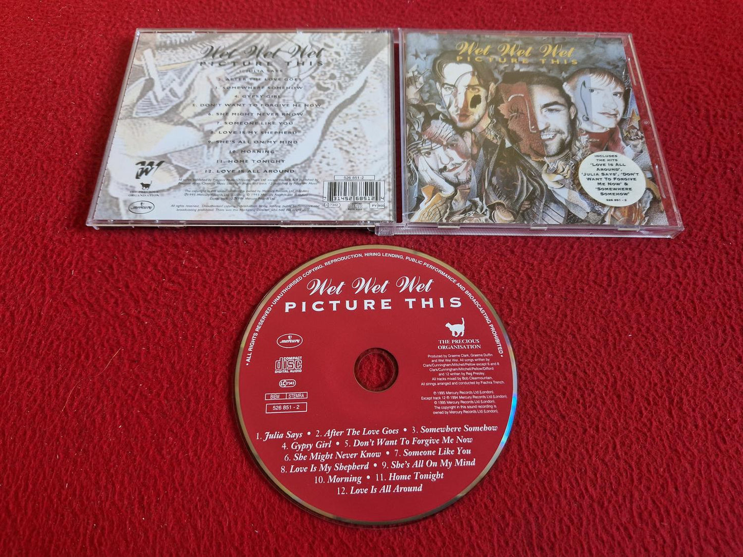WET WET WET PICTURE THIS CD