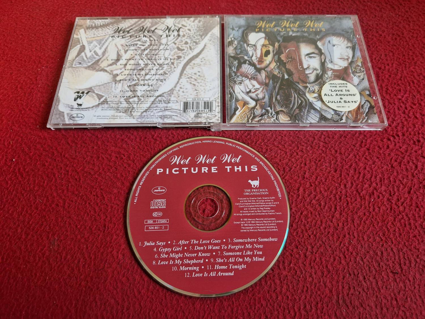 WET WET WET PICTURE THIS CD