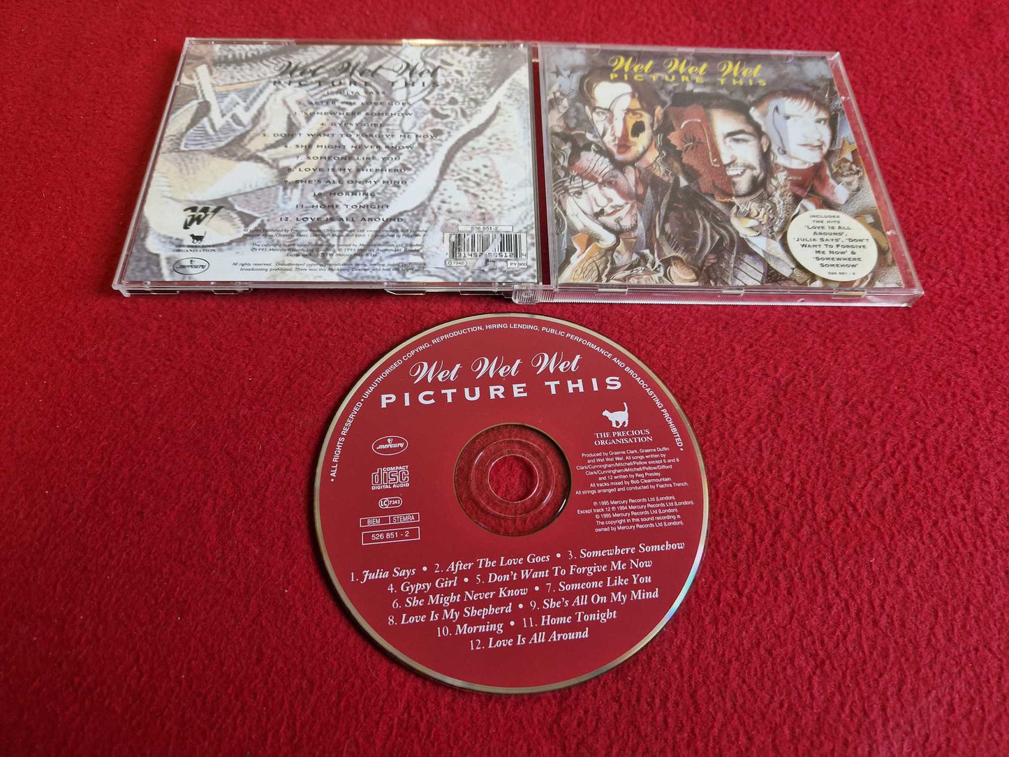 WET WET WET PICTURE THIS CD
