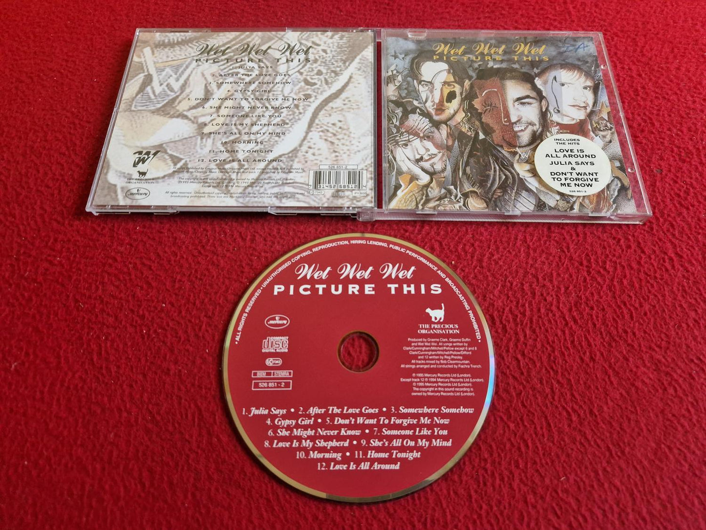 WET WET WET PICTURE THIS CD