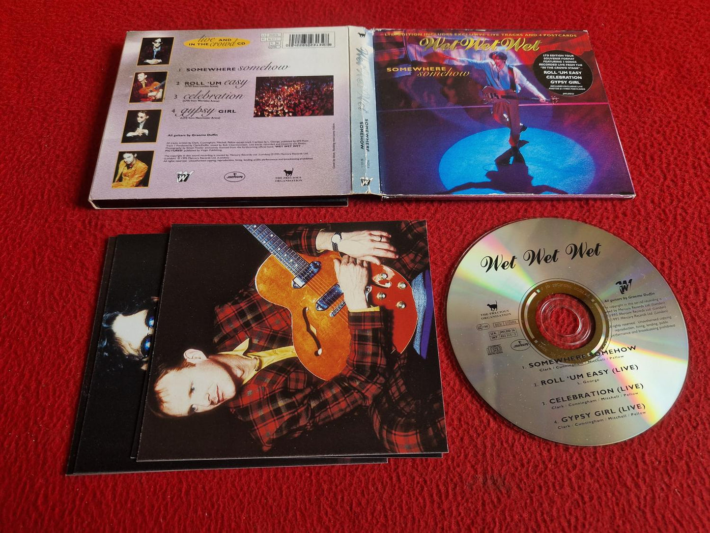 WET WET WET SOMEWHERE SOMEHOW CD