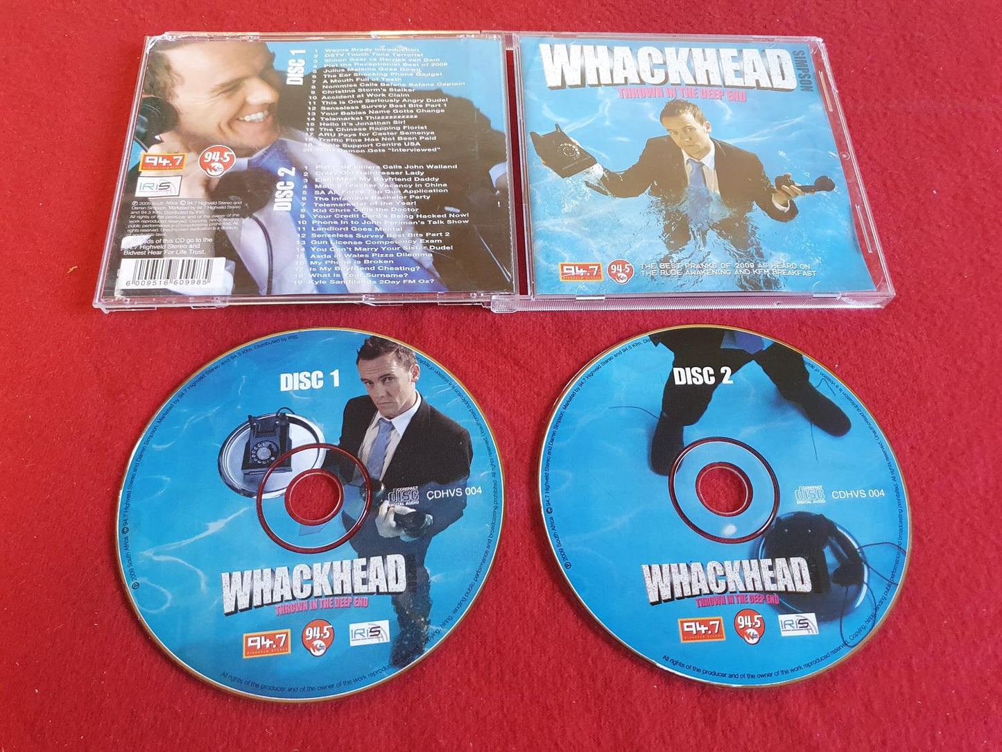 WHACKHEAD SIMPSON THROWN IN THE DEEP END till CD