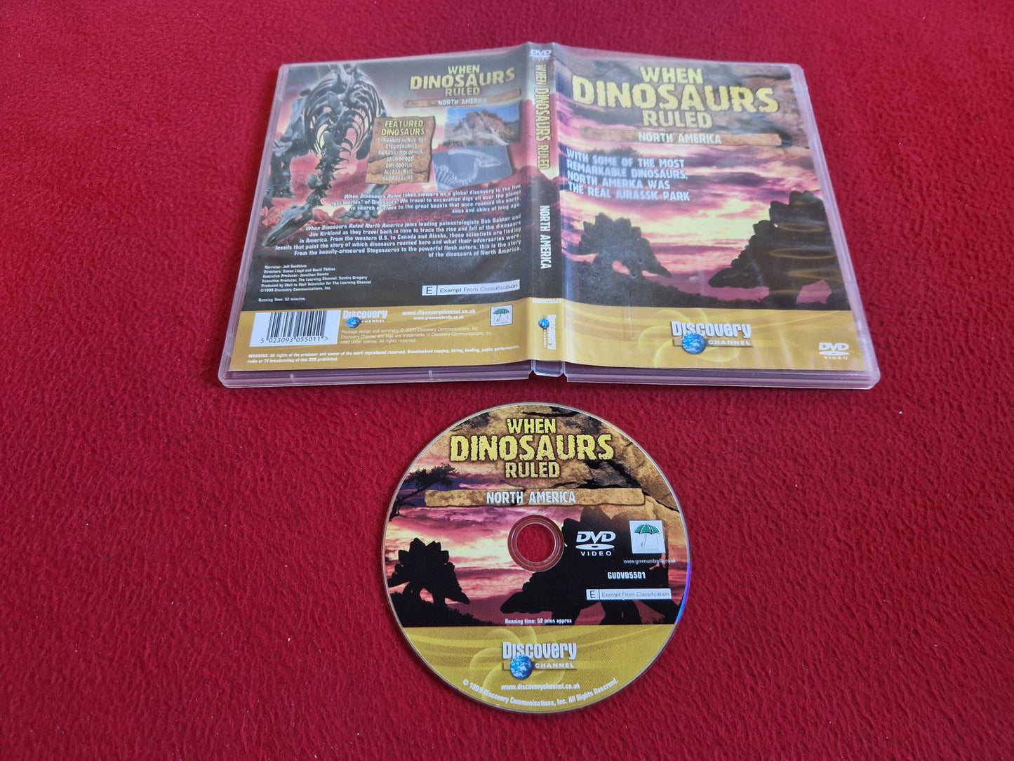 WHEN DINOSAURS RULED NORTH AMERICA DVD
