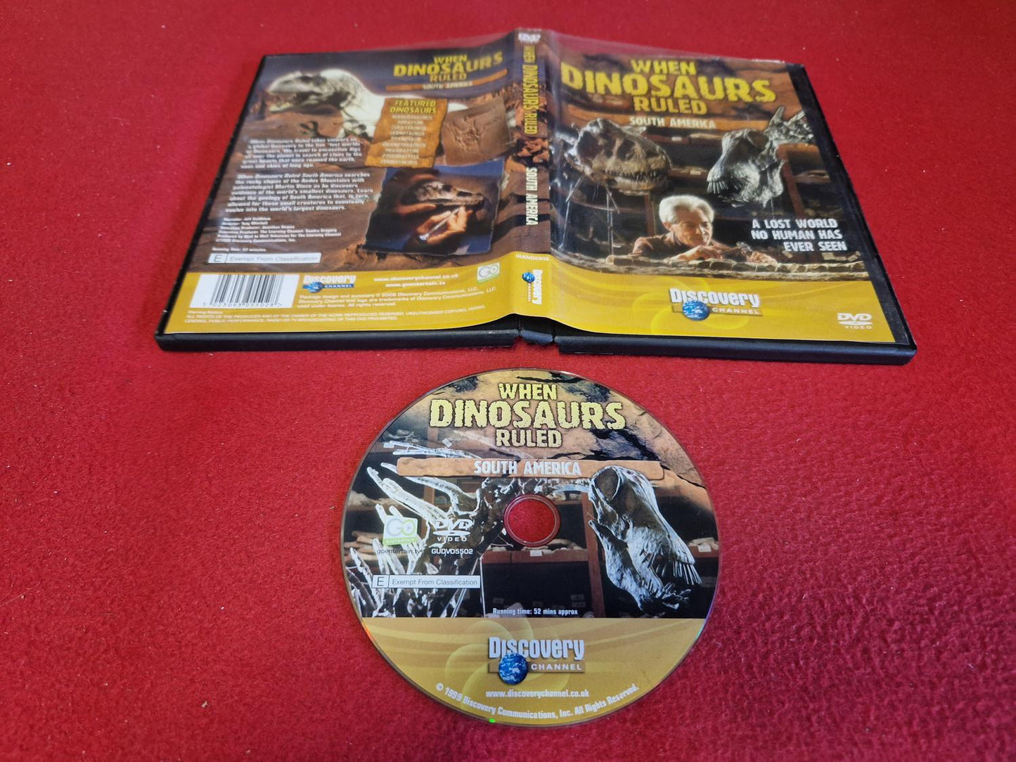 WHEN DINOSAURS RULED SOUTH AMERICA till DVD
