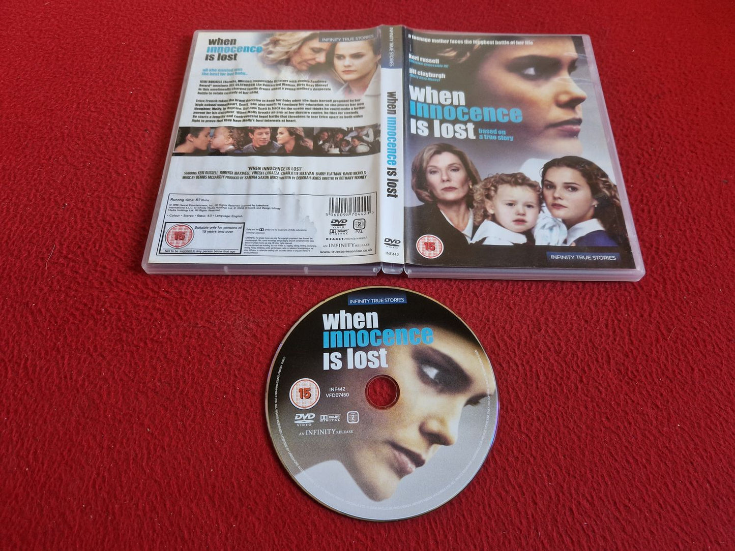 WHEN INNOCENCE IS LOST DVD