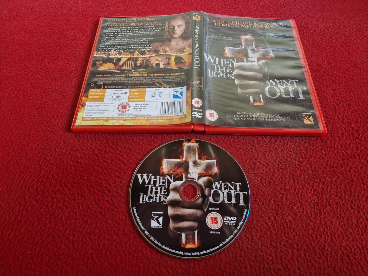 WHEN THE LIGHTS WENT OUT DVD