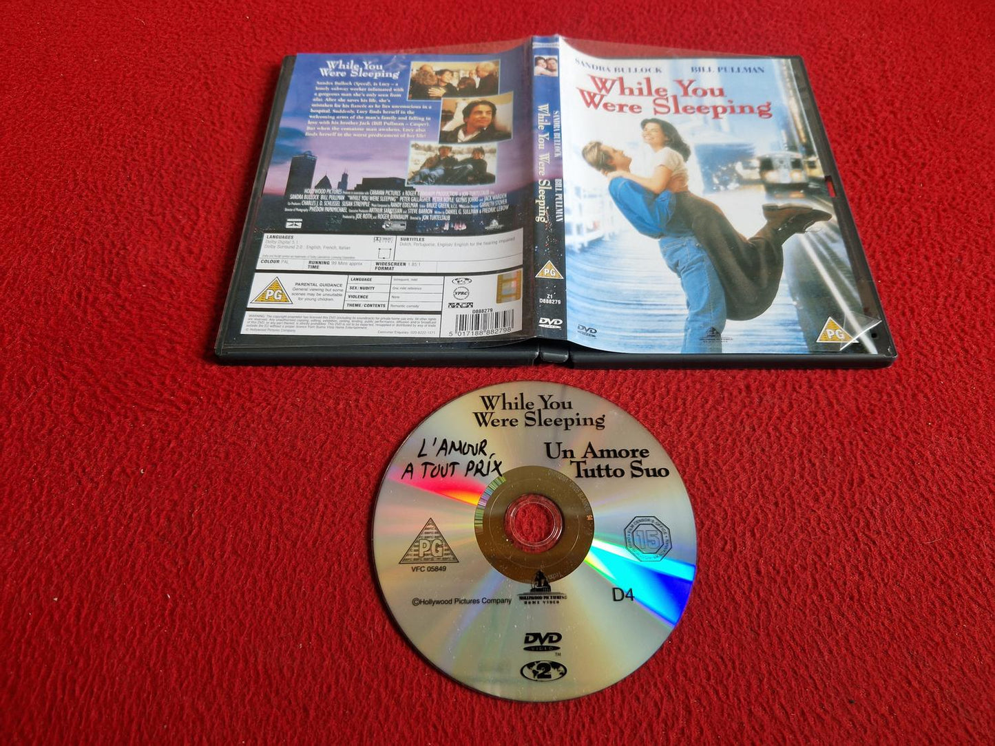 WHILE YOU WERE SLEEPING DVD