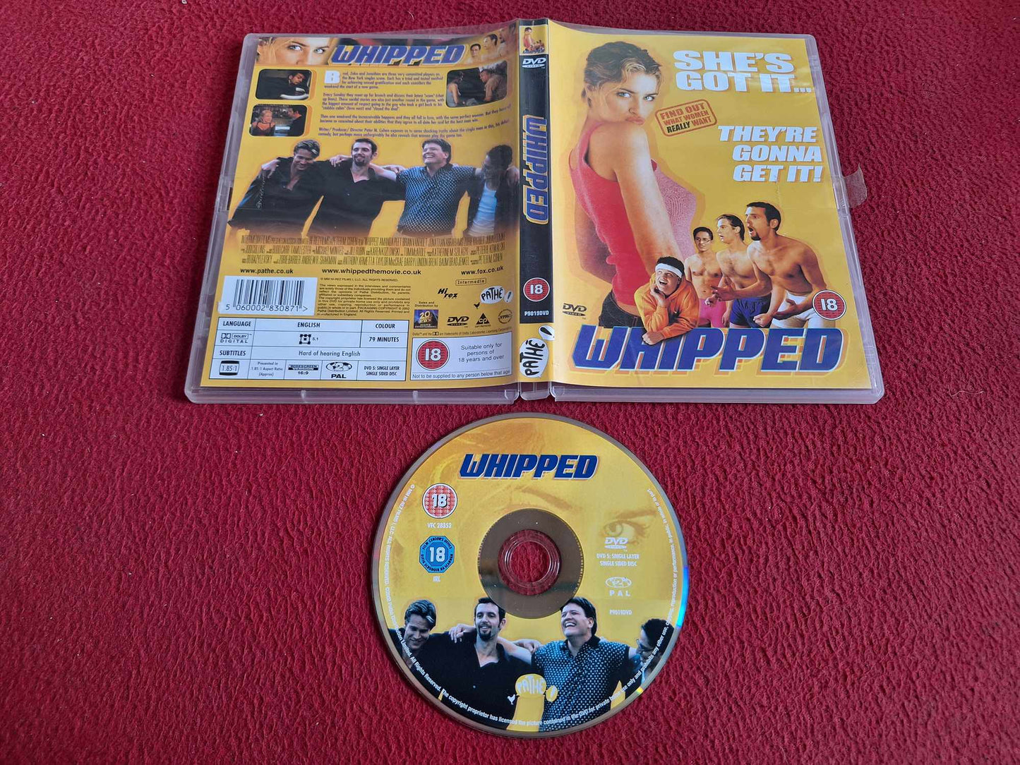 WHIPPED DVD