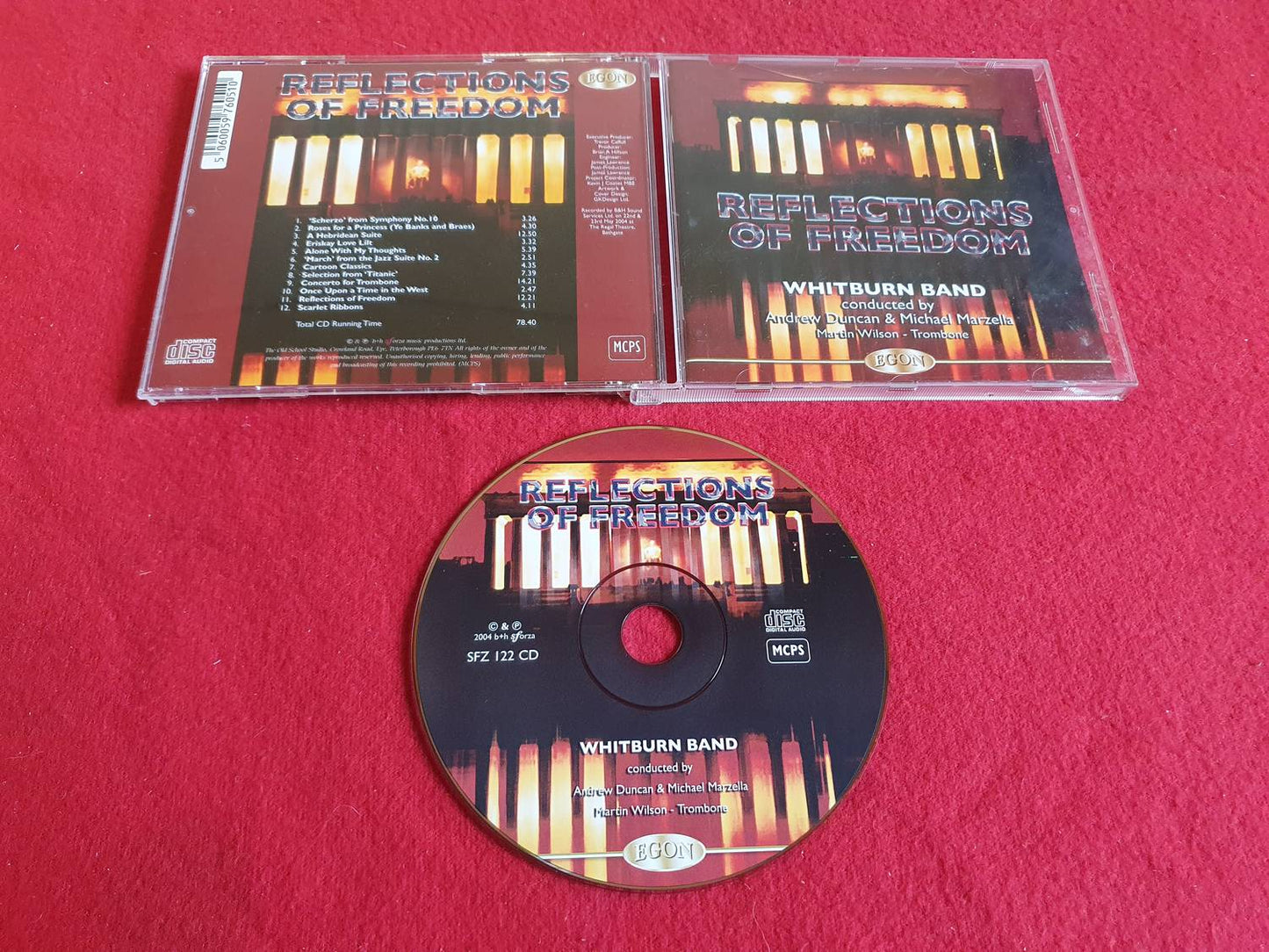 WHITBURN BAND REFLECTIONS OF FREEDOM till CD