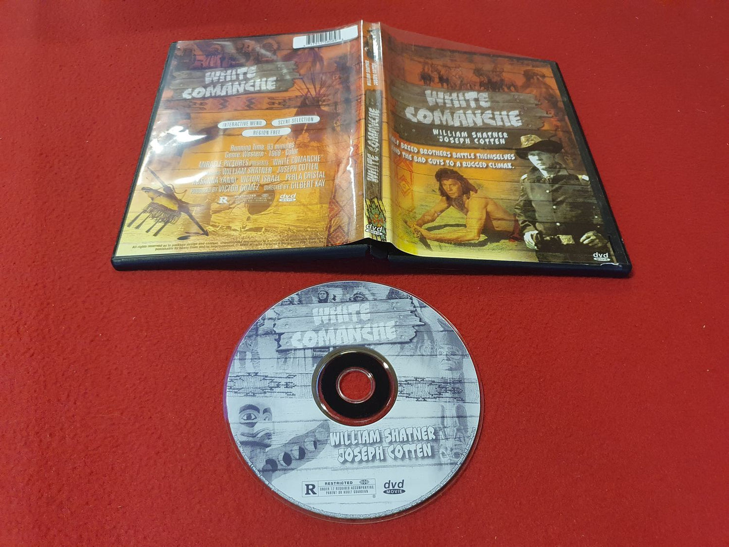 WHITE COMANCHE till DVD
