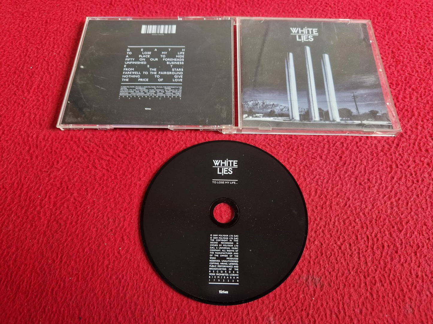 WHITE LIES TO LOSE MY LIFE CD