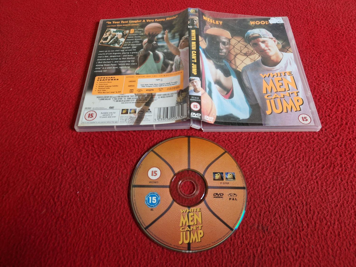 WHITE MAN CAN'T JUMP DVD