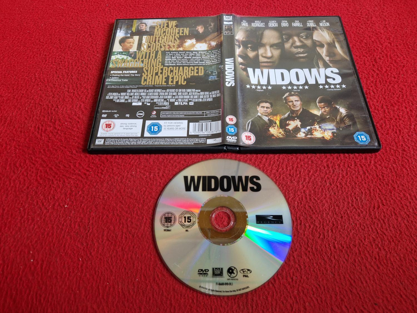 WIDOWS DVD