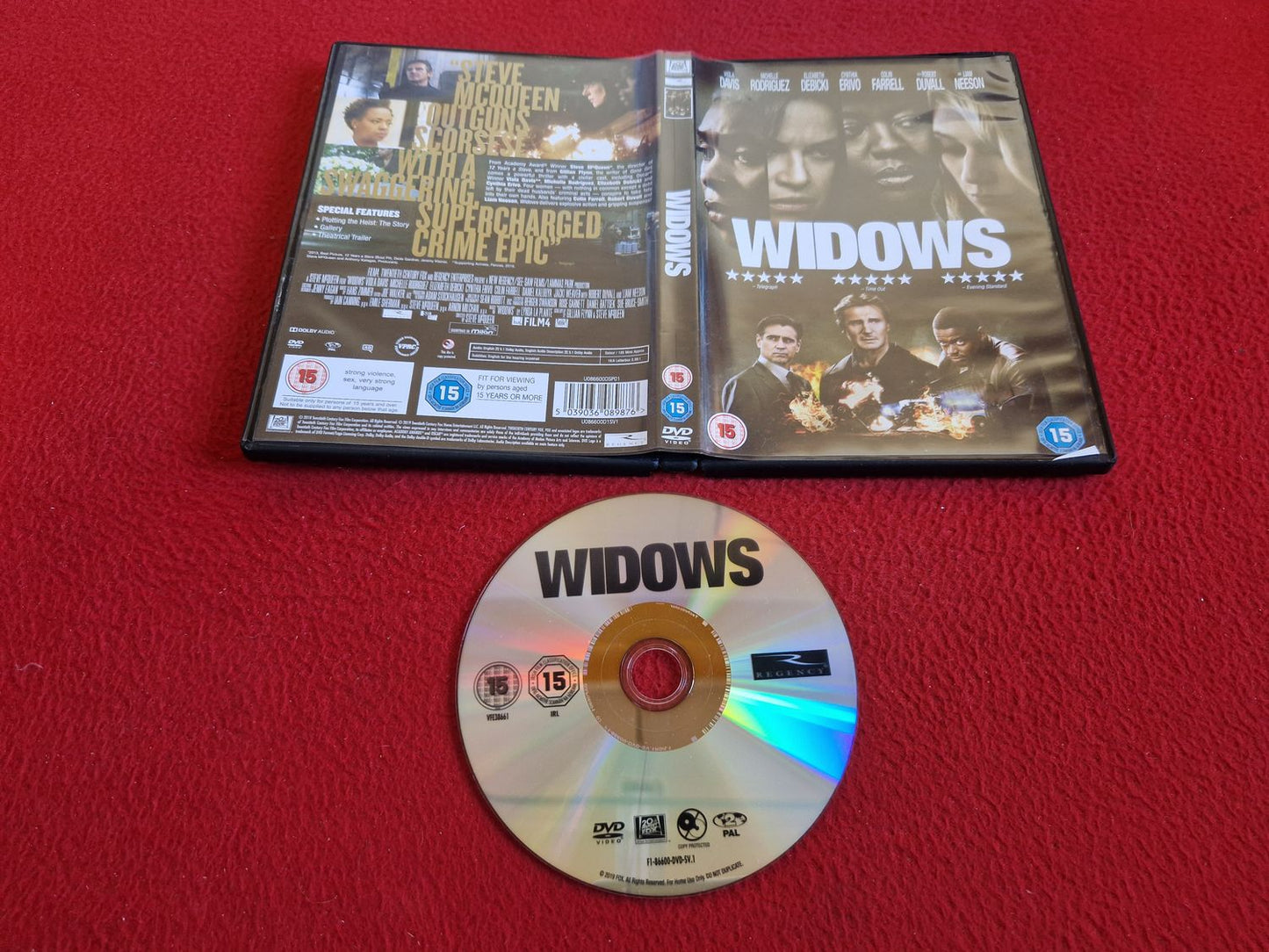 WIDOWS DVD