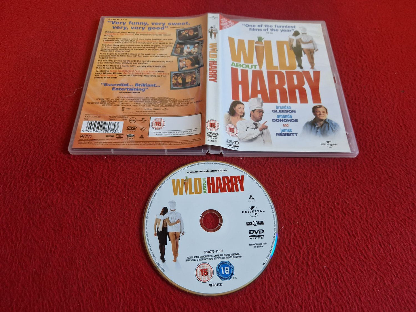 WILD ABOUT HARRY DVD