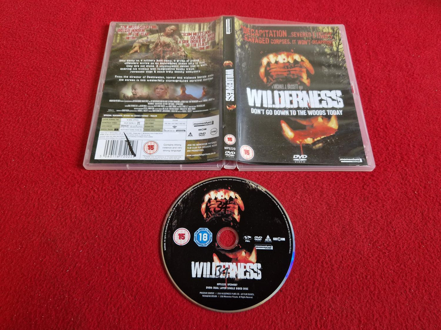 WILDERNESS till DVD