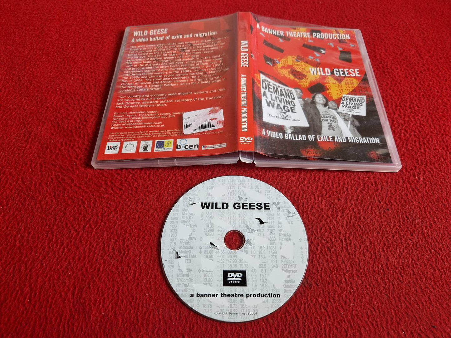 WILD GEESE DVD