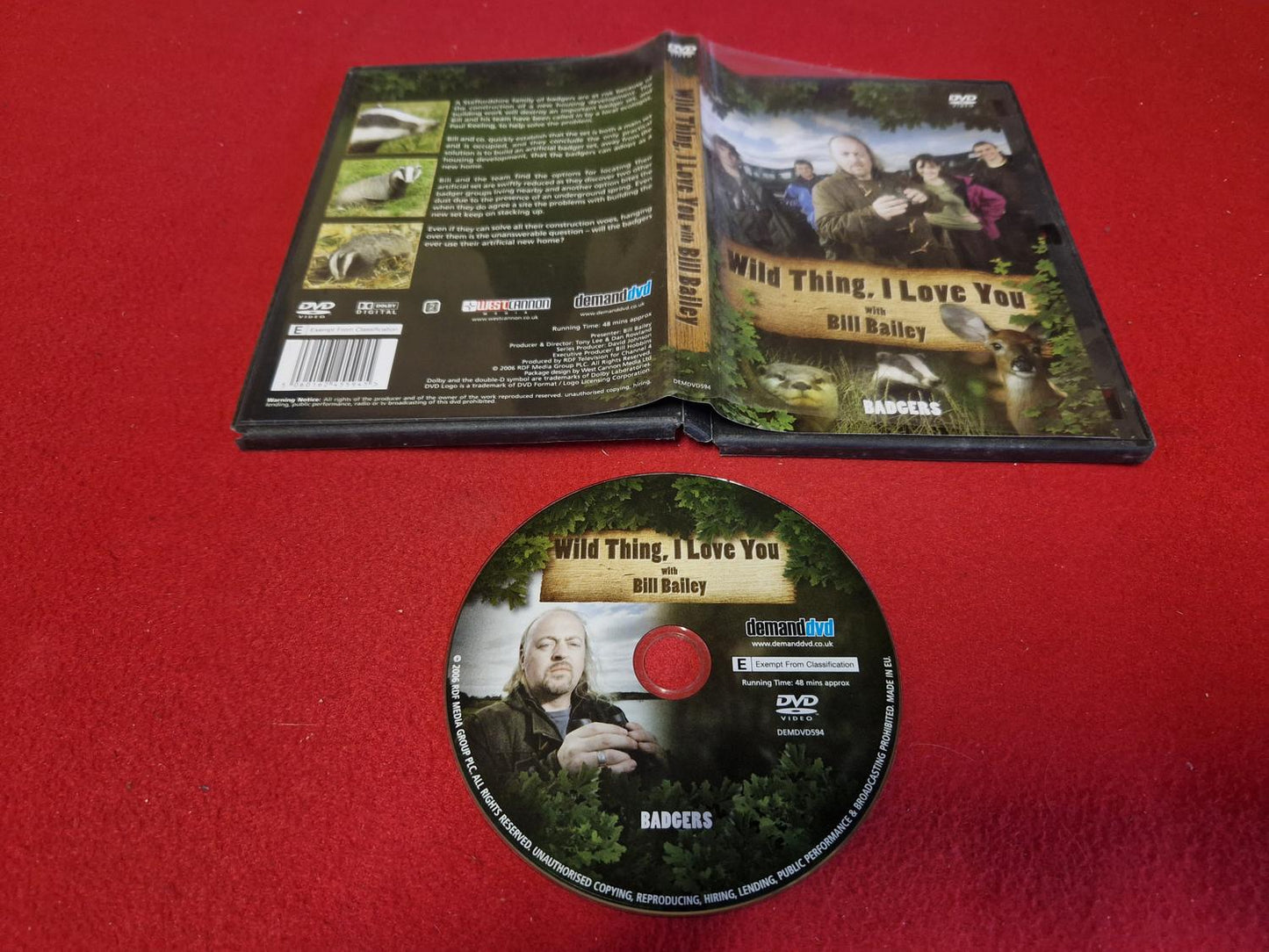 WILD THING I LOVE YOU WITH BILL BAILEY till DVD