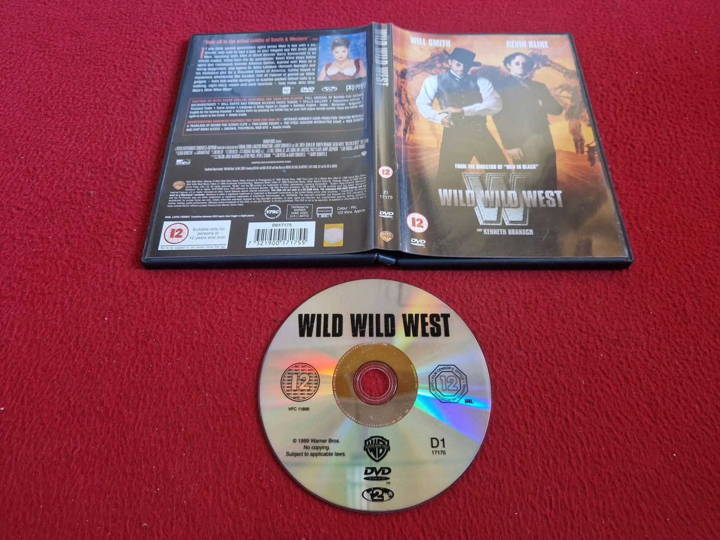 WILD WILD WEST DVD